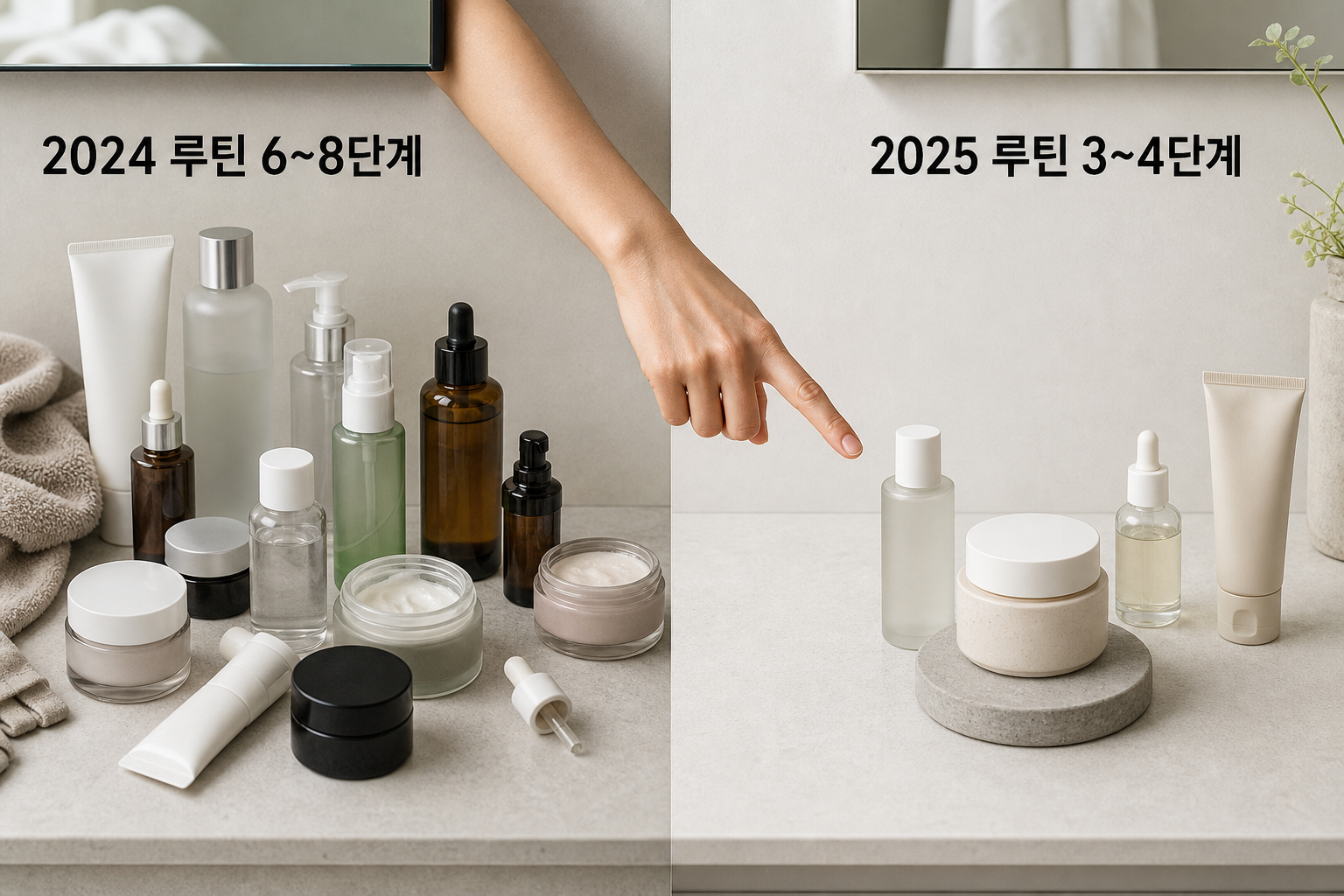 K-뷰티 트렌드 스킨케어 2025년 루틴 변화